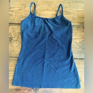 Express navy blue bra camisole